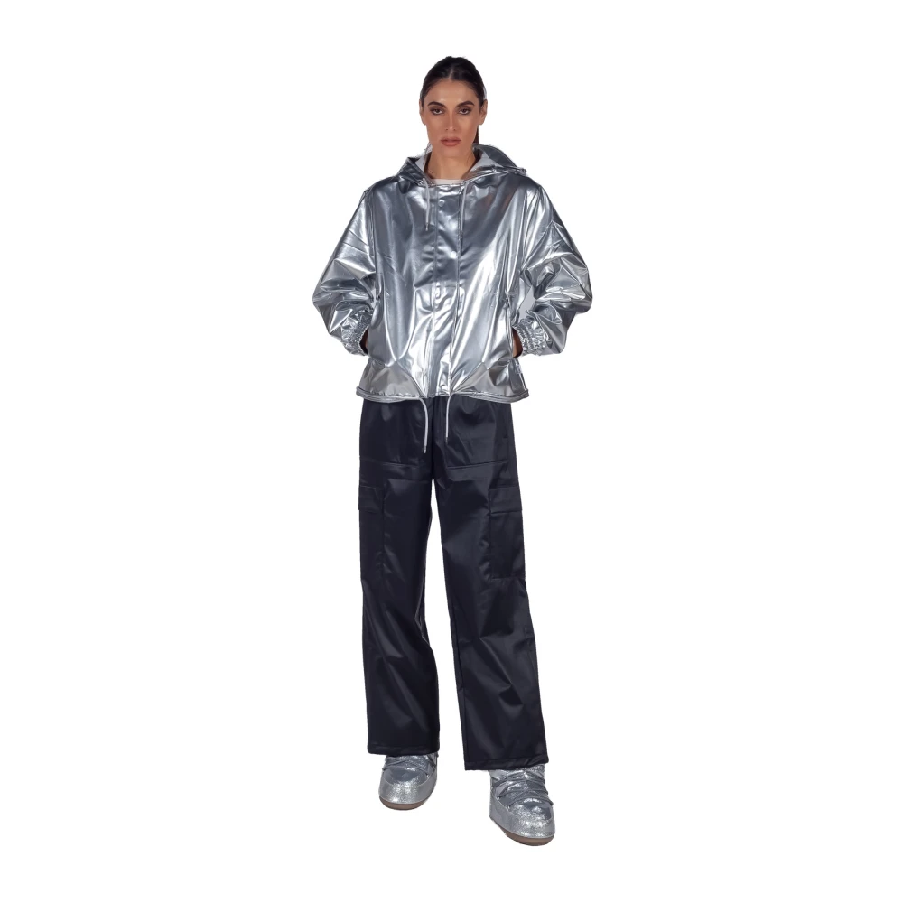 Rains Cargo Regenbroek Wide Black Dames