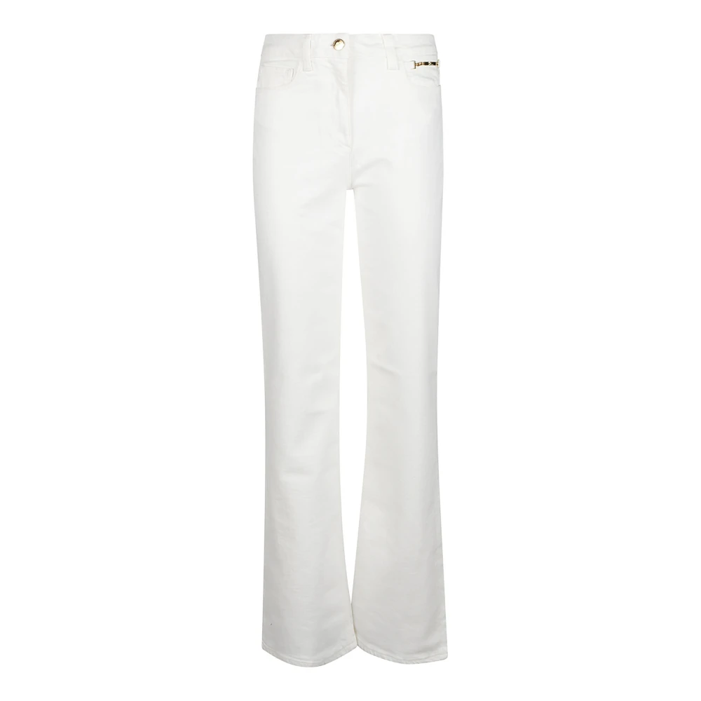 Elisabetta Franchi 360 Avorio Jeans White Dames