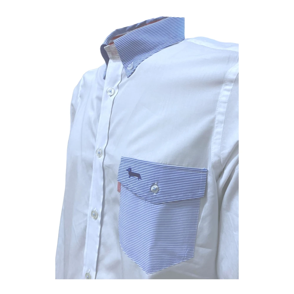 Harmont & Blaine Lange Mouw Shirt White Heren