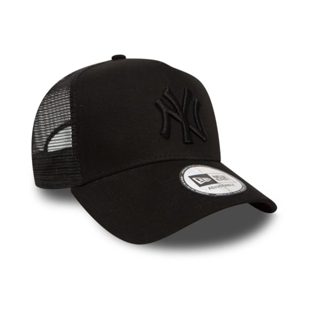 New Era Men's Black Hats & Caps, One Size, 9Forty Cap