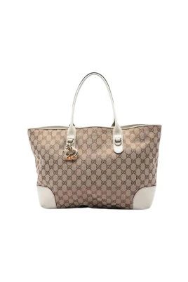 Pre-owned Heart Bit Tote Bag