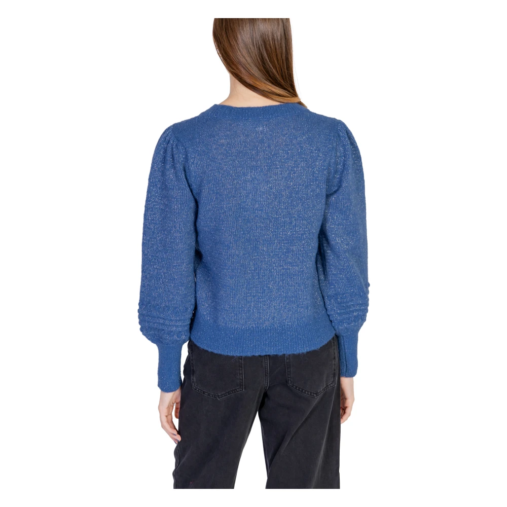 Vila Herfst Winter Dames Gebreide Collectie Blue Dames
