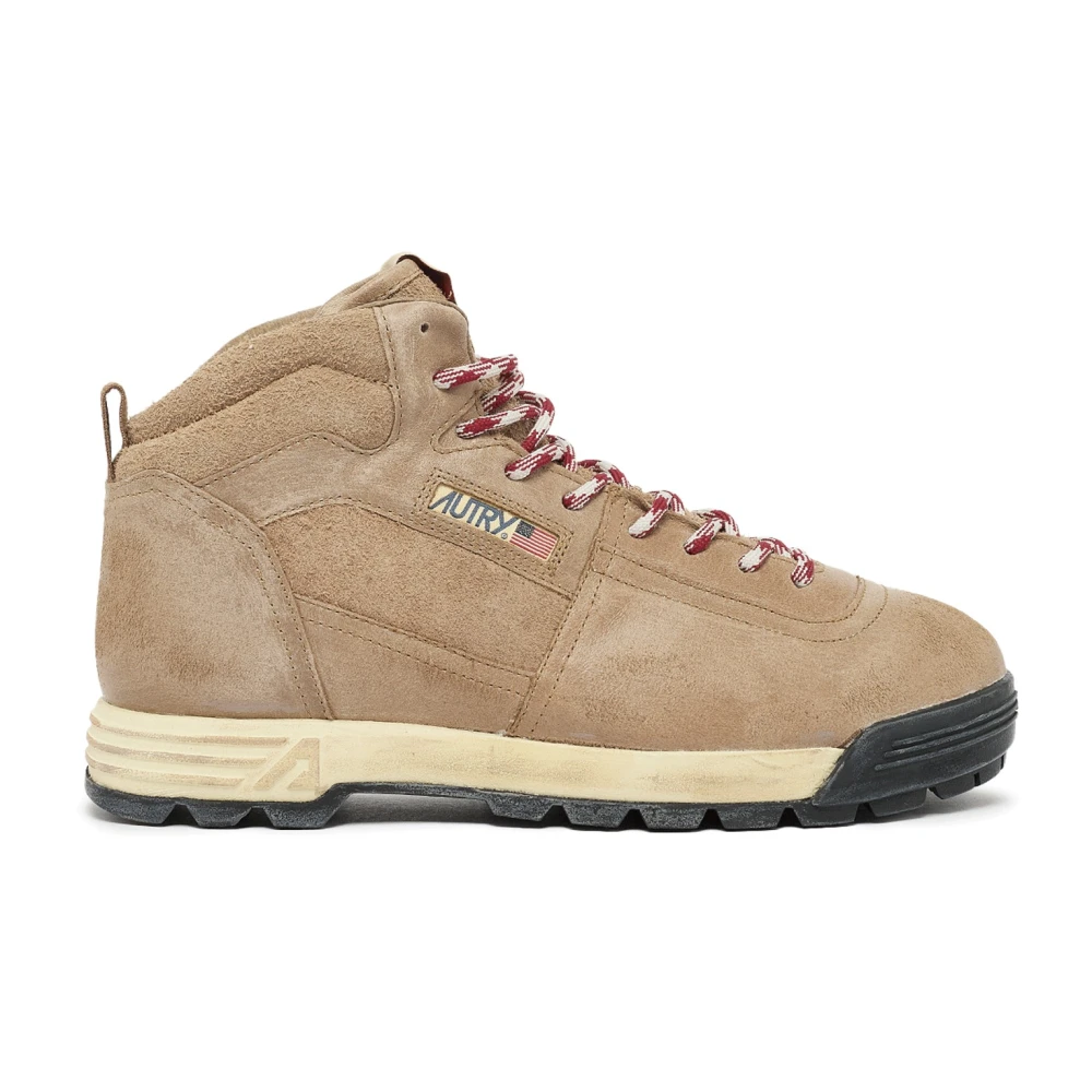 Autry Malga Mid Heren Schoenen Bruin