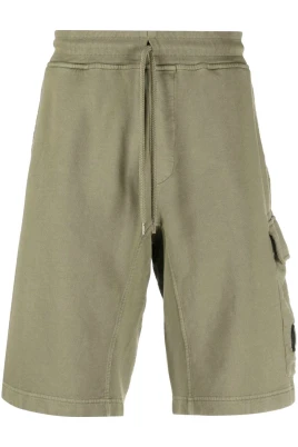 Olivengröna Cargo Bermuda Shorts