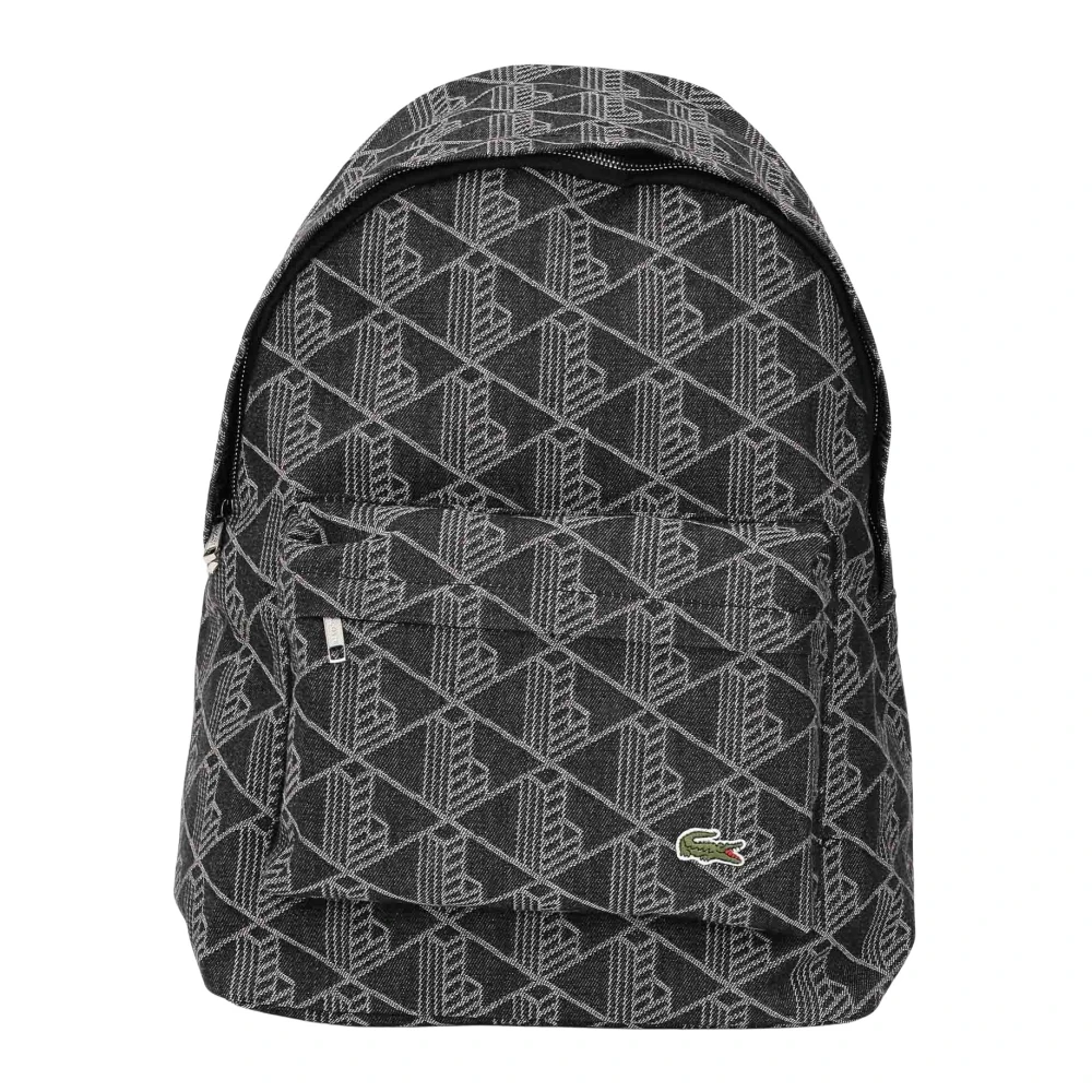 Lacoste Unisex Nero Borse, Taglia Unica, New,