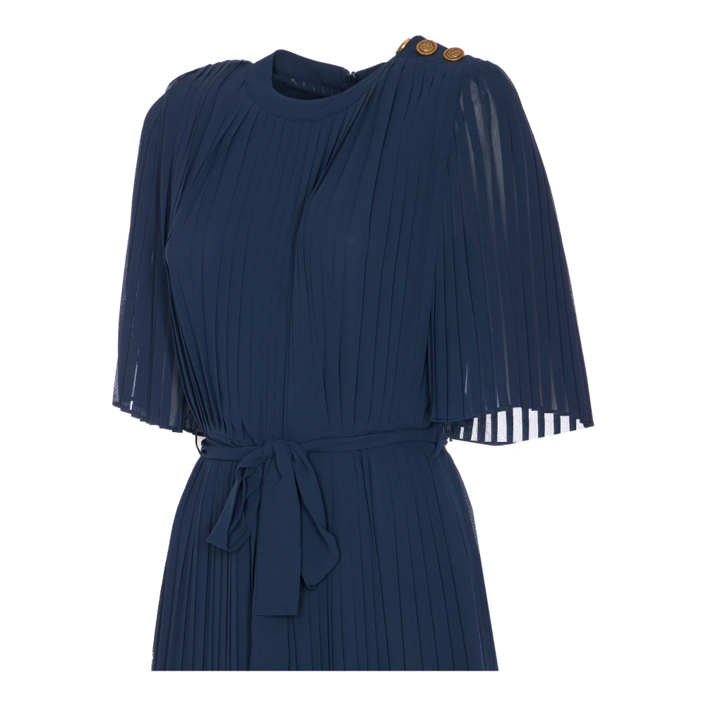 Twinset Blauw Gebreide Set Blue Dames