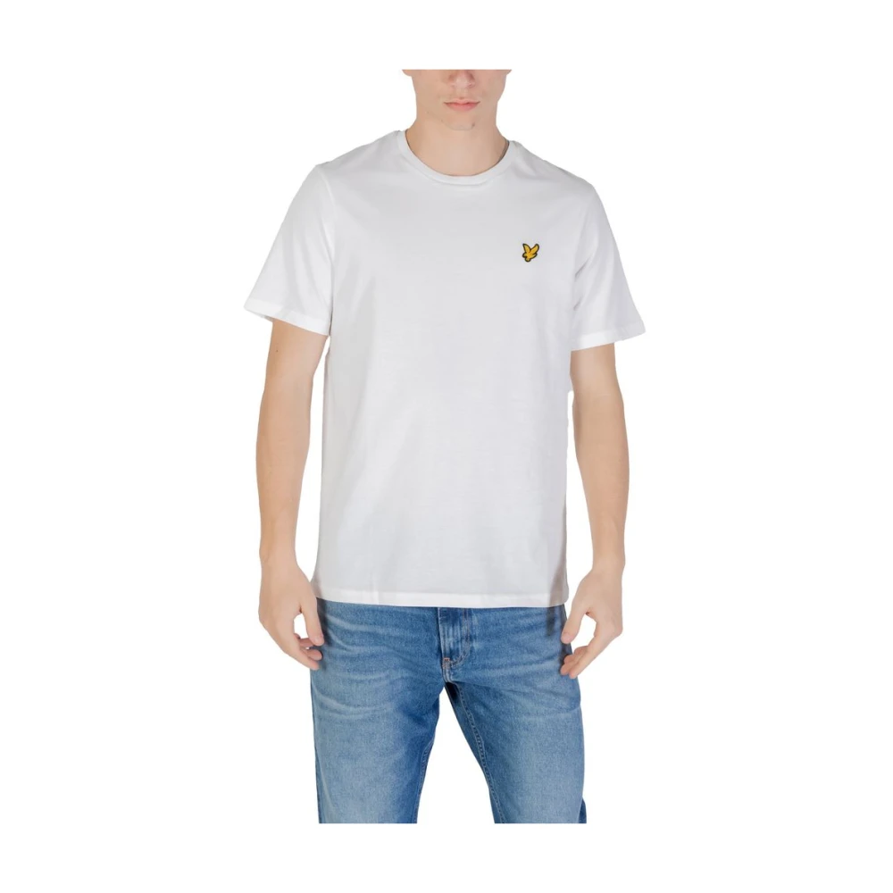 Lyle & Scott Men's White Cotton T-Shirt Extra Small
