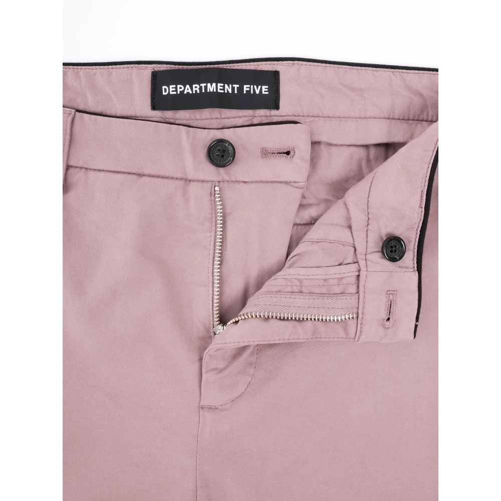 Department Five Zachte Tinto Cavallery Broek Pink Heren