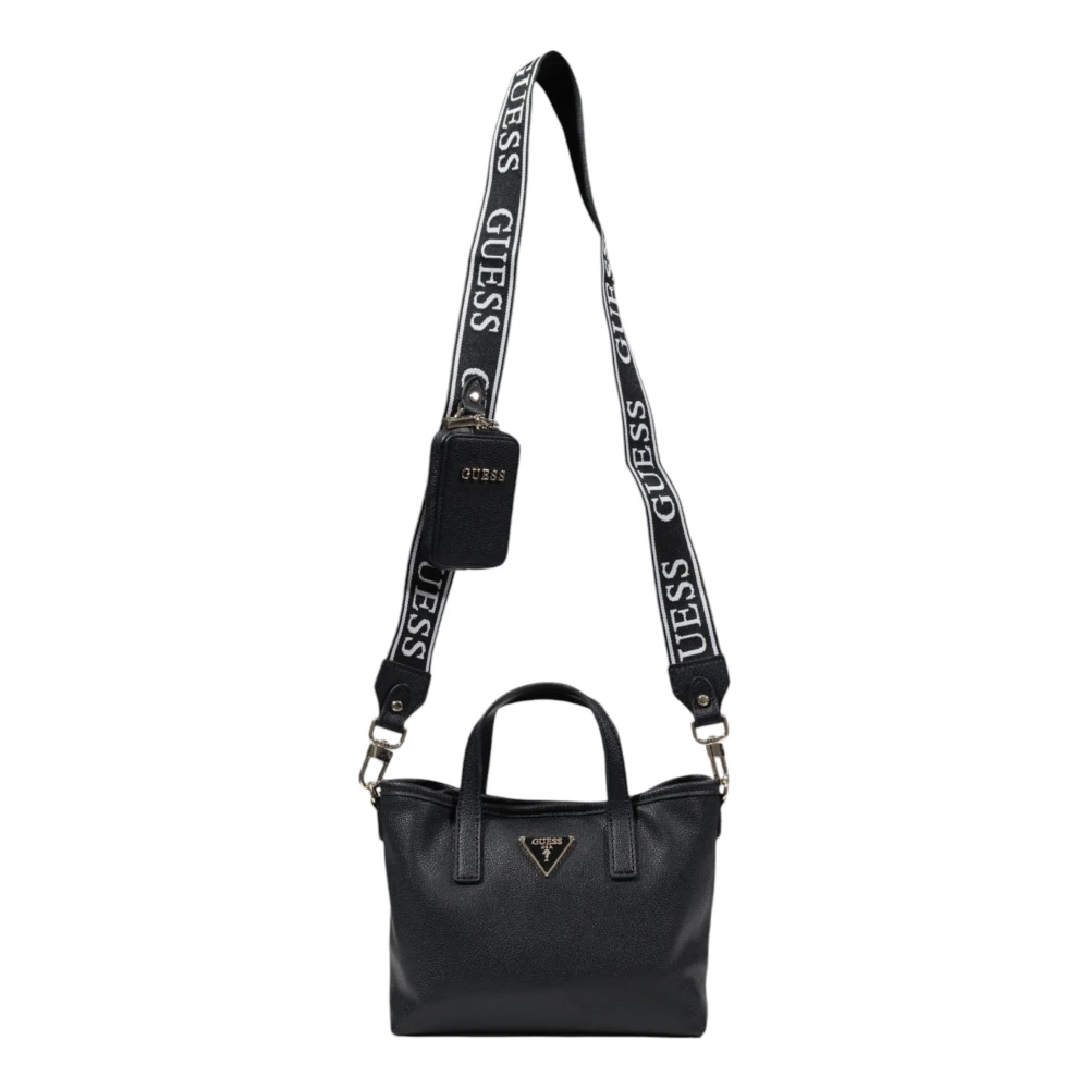 Guess Lente Zomer Dames Middelgrote Tas Collectie Black Dames
