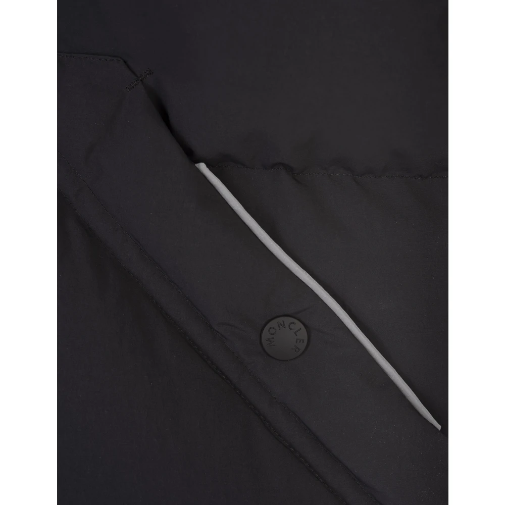 Moncler Zwarte Gewatteerde Gilet Baldy Black Heren