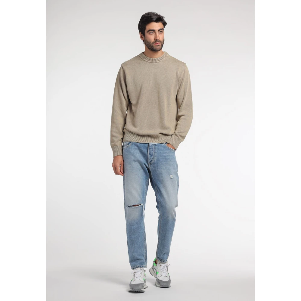 Icon Denim Straight Jeans Blue Heren