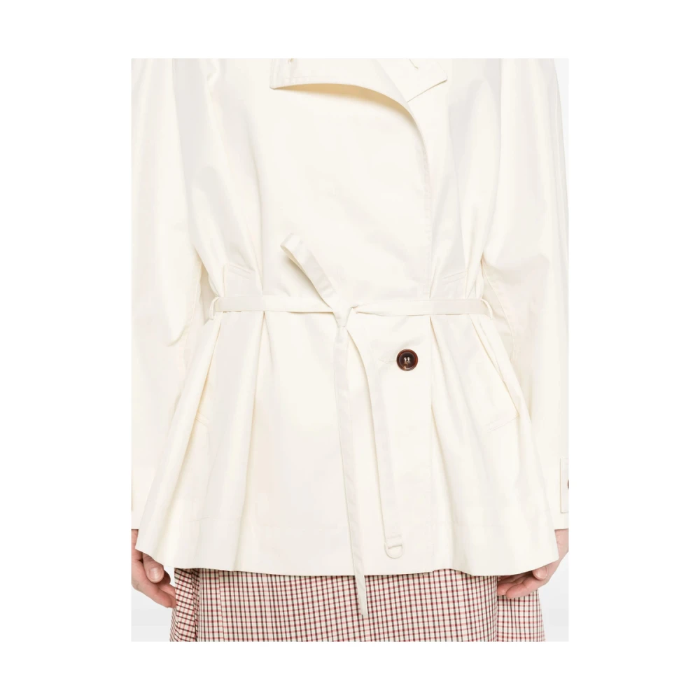 LOW Classic Beige regenkleding met ceintuurmouwen Beige Dames