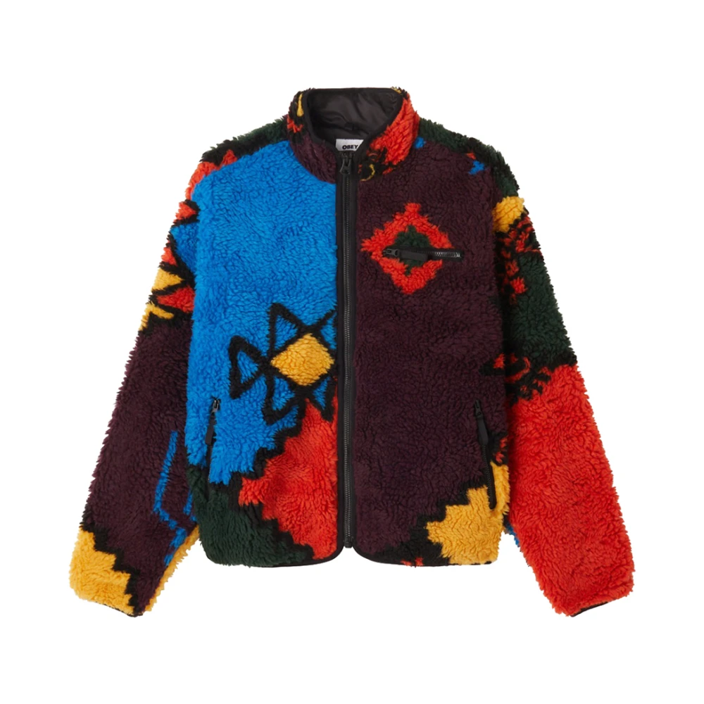 Obey Stijlvolle Jassen voor Mannen en Vrouwen Multicolor Heren
