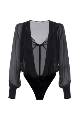 sort-sofistikeret-feminin-top