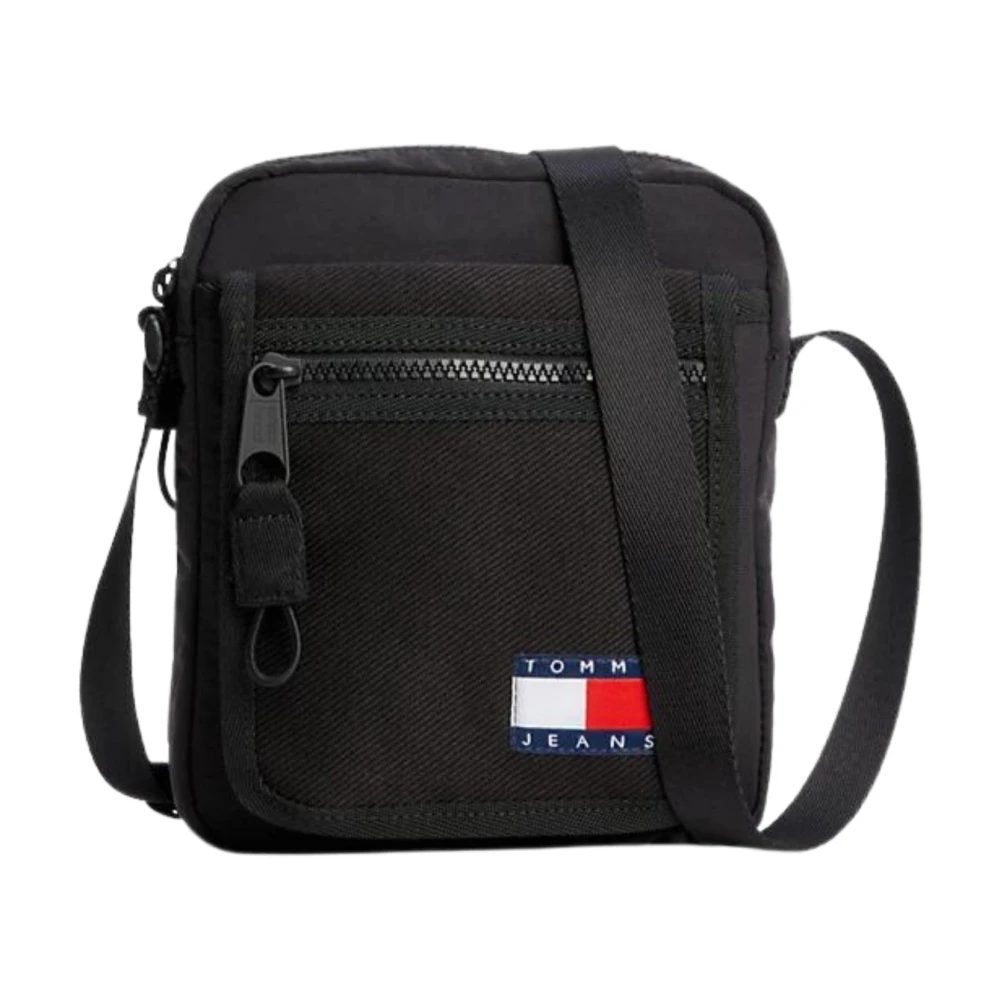 Tommy Jeans Men's Black Reporter Bag Mission