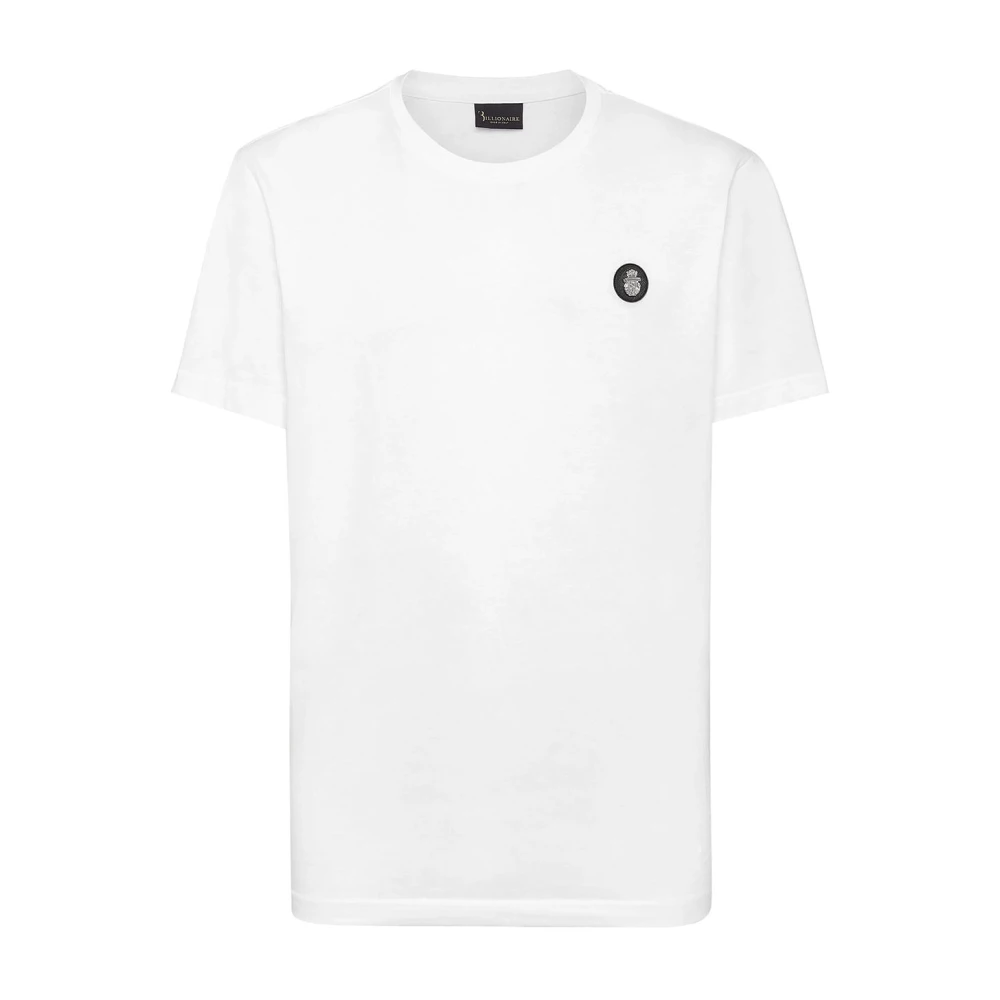 Billionaire Casual Katoenen T-shirt White Heren