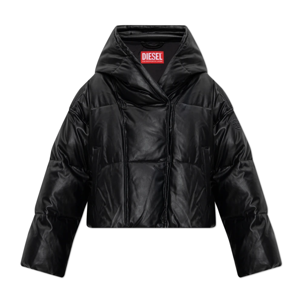 Diesel Donna Nero Giacche, Xs, New,