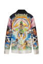 chemise-en-soie-a-manches-longues-multicolore