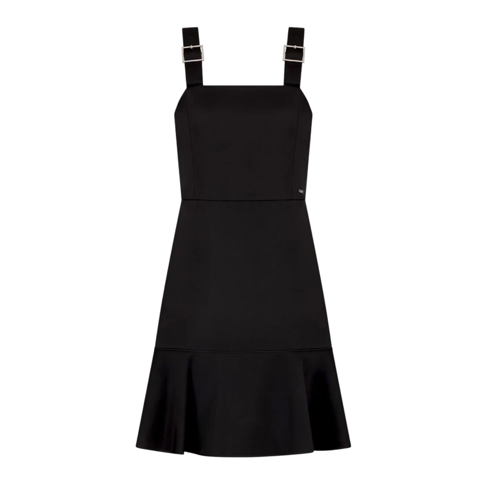 Armani Exchange Zwarte Jurken voor Vrouwen Black Dames