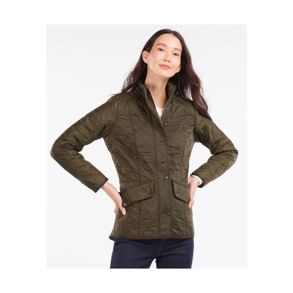 Barbour Polarquilt Jas Green Dames