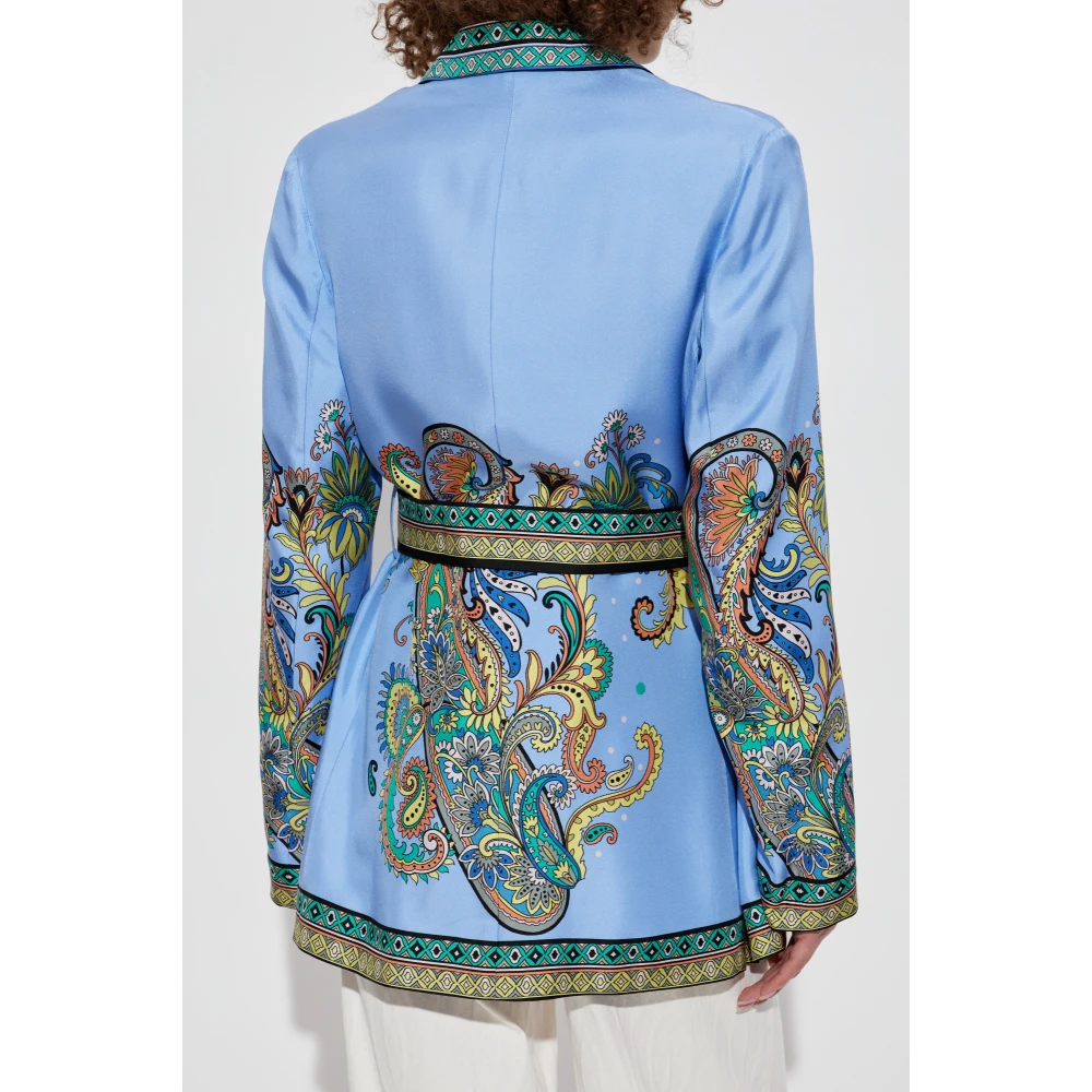 ETRO Zijden blazer Multicolor Dames