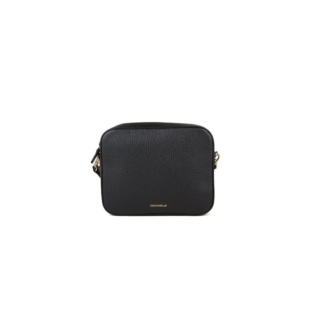 Coccinelle , Cross Body Bags, Female, Black, One Size, Tebe Mini Bag Grained Leather