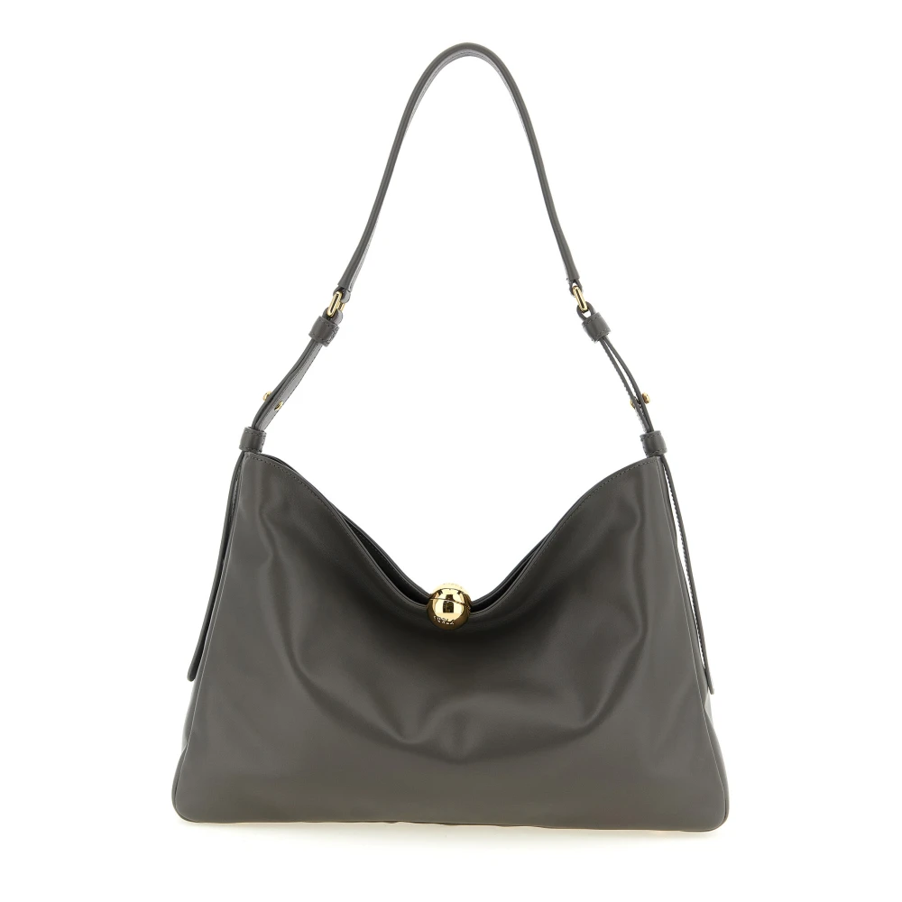 Furla Women's Gray Sfera Soft Shoulder Bag - Shoulder Bags - One Size - Bags