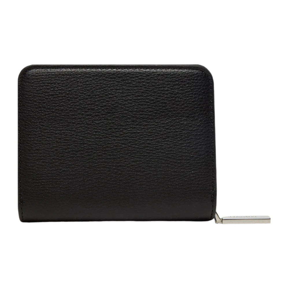 Calvin Klein Zwarte ritssluiting portemonnee Black Dames