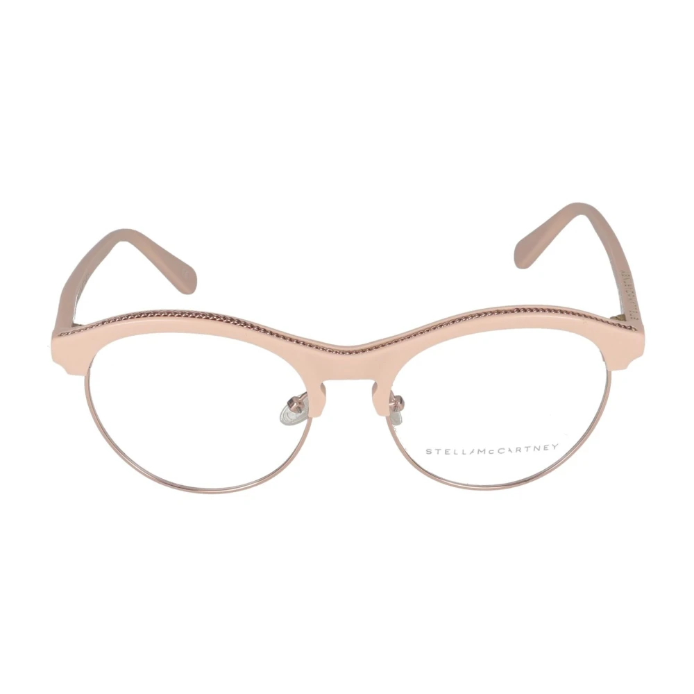 Stella Mccartney Women's Pink Oval Frame Glasses - Glasses - 51 Mm - Accessories