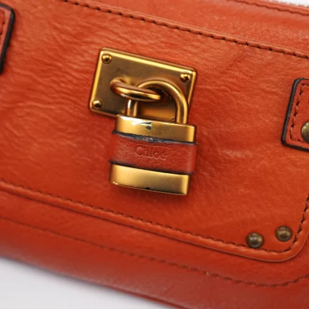 Chloé Pre-owned Canvas shoulder-bags Brown Dames