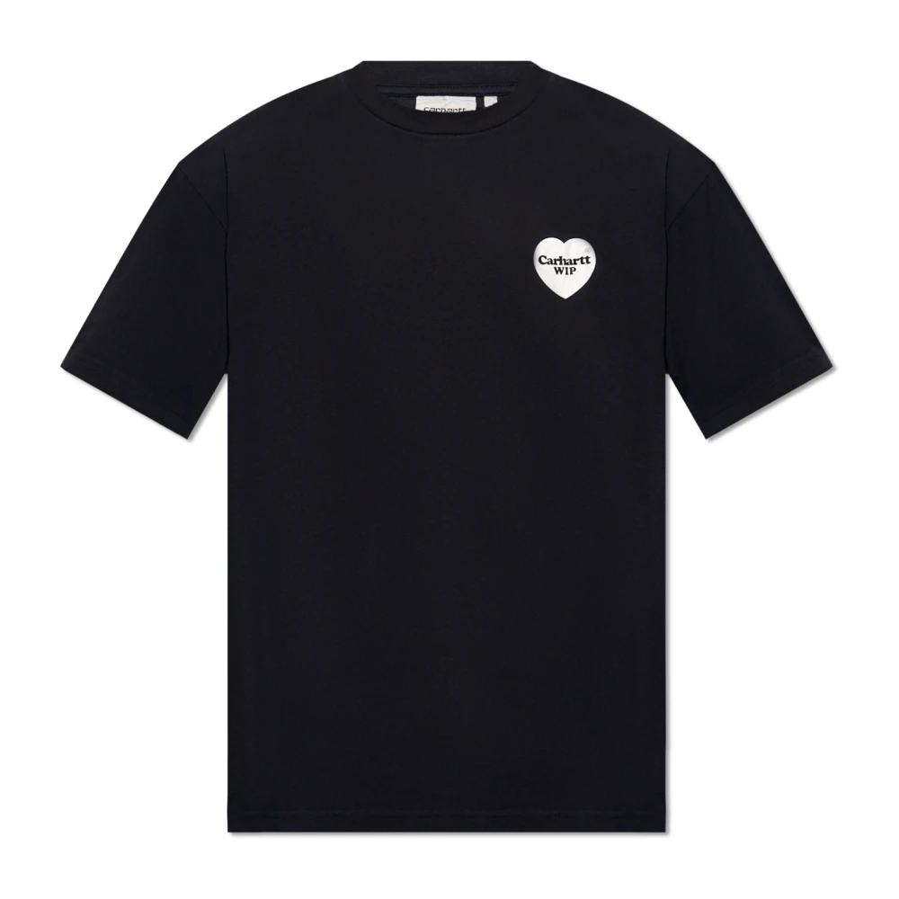 Carhartt WIP Korte Mouw T-Shirt Essentieel Comfort Black Heren