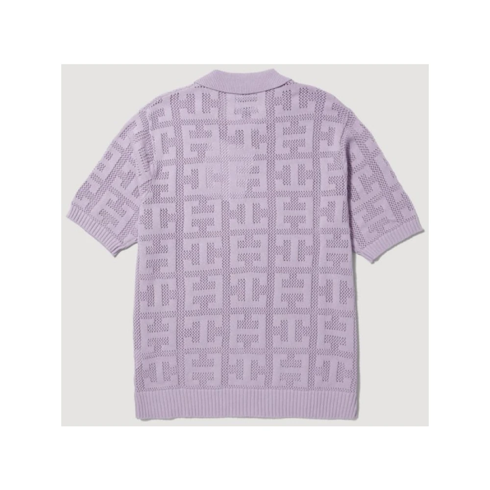 HUF Jacquard Zip Sweater Monogram Style Purple Heren