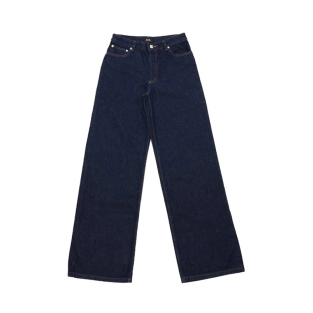 A.p.c. Klassieke Bootcut Jeans Blue Dames