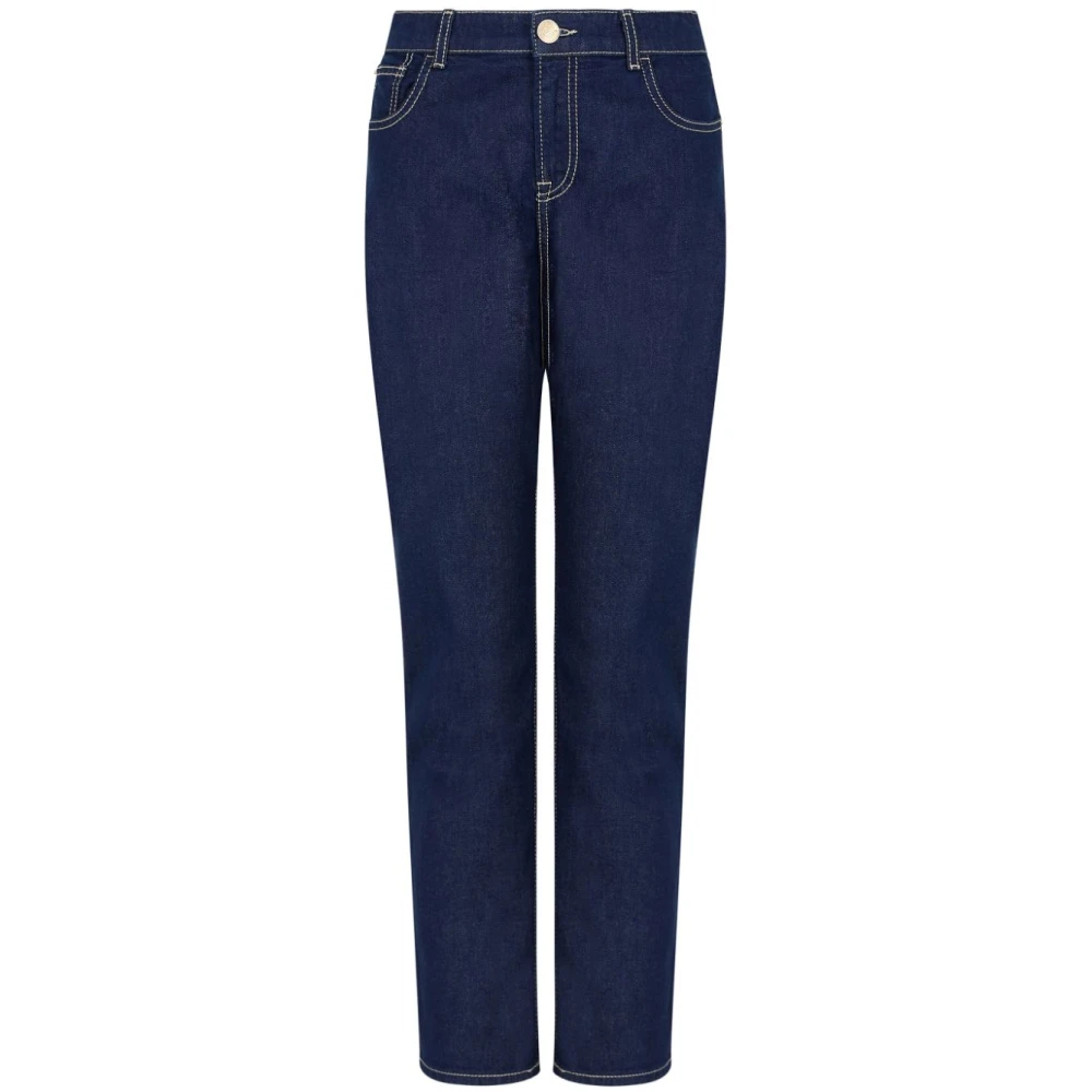 Emporio Armani Slim-fit Jeans Blue Dames