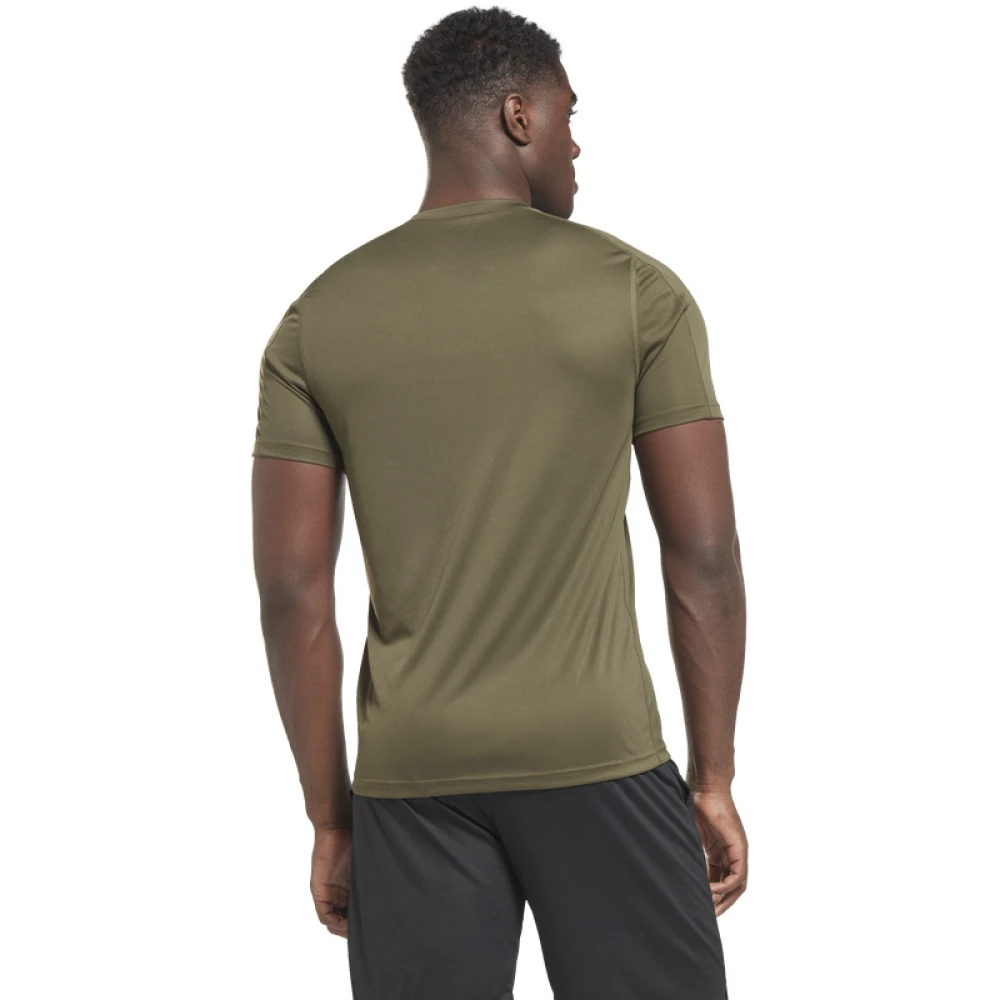 Reebok Technische T-shirt Green Heren
