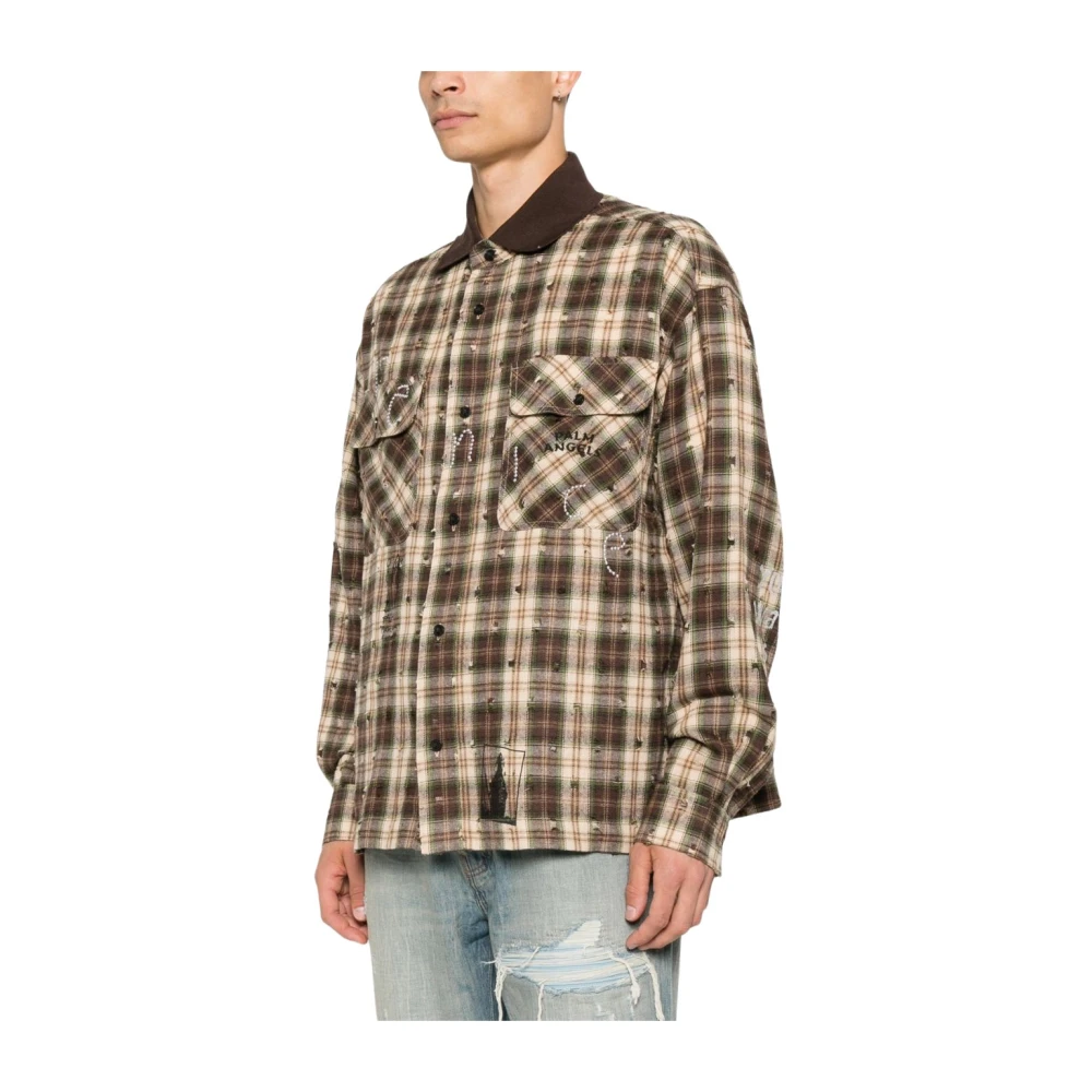 Palm Angels Multicolor Shirts - Male - Light Jackets - M - Jackets