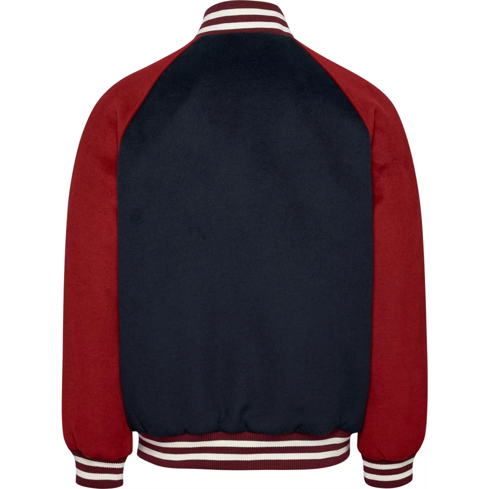 Tommy Jeans Color-Blocked Wolmix Bomberjack Multicolor Heren