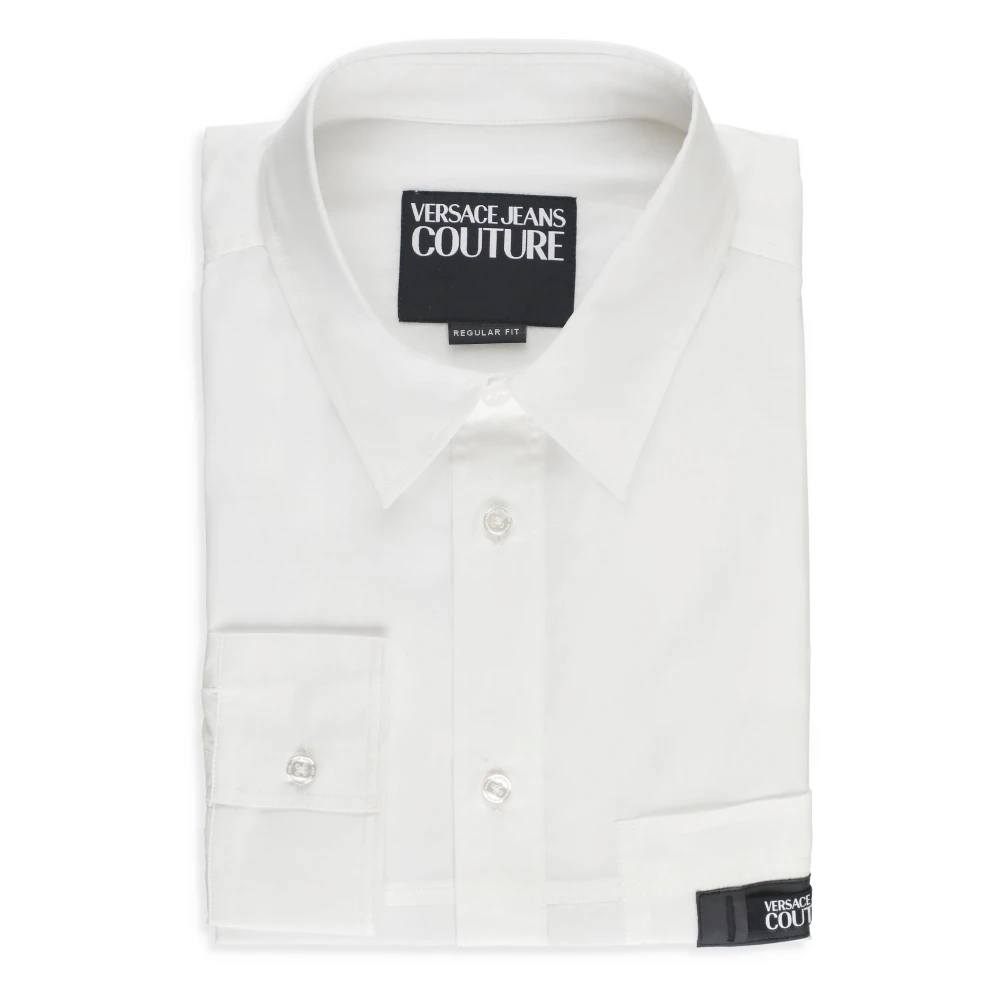 Versace Jeans Couture Formal Shirts White Heren