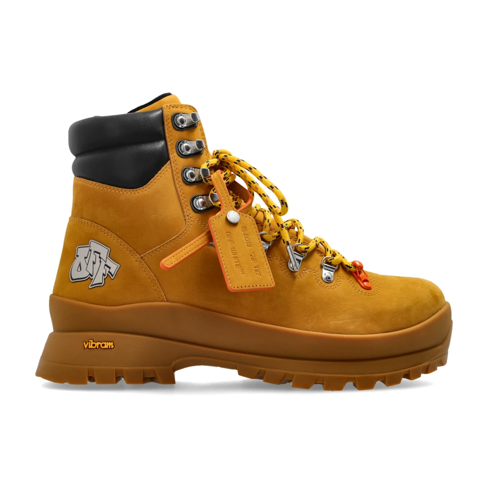 Off White Uomo Marrone Scarpe, 43 Eu, New,