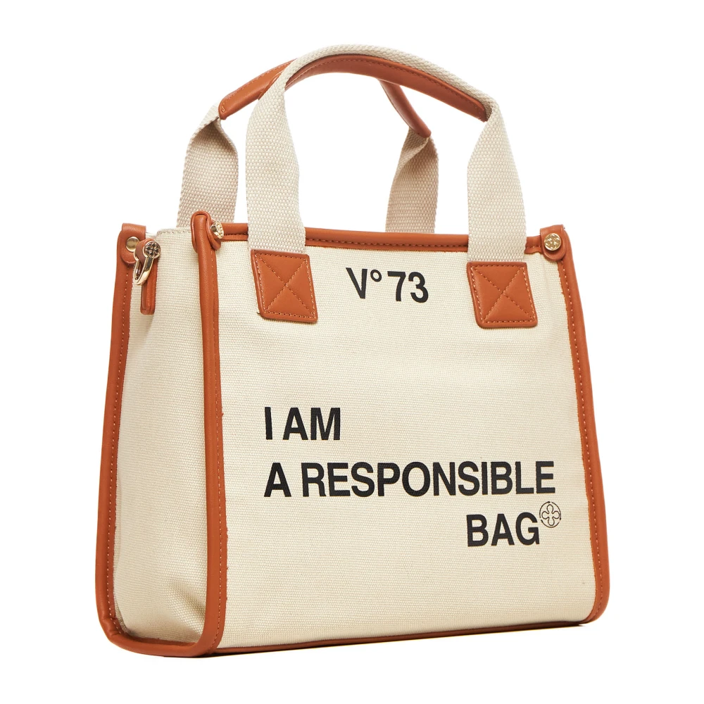 V73 Stijlvolle tassen voor dagelijks gebruik Beige Dames