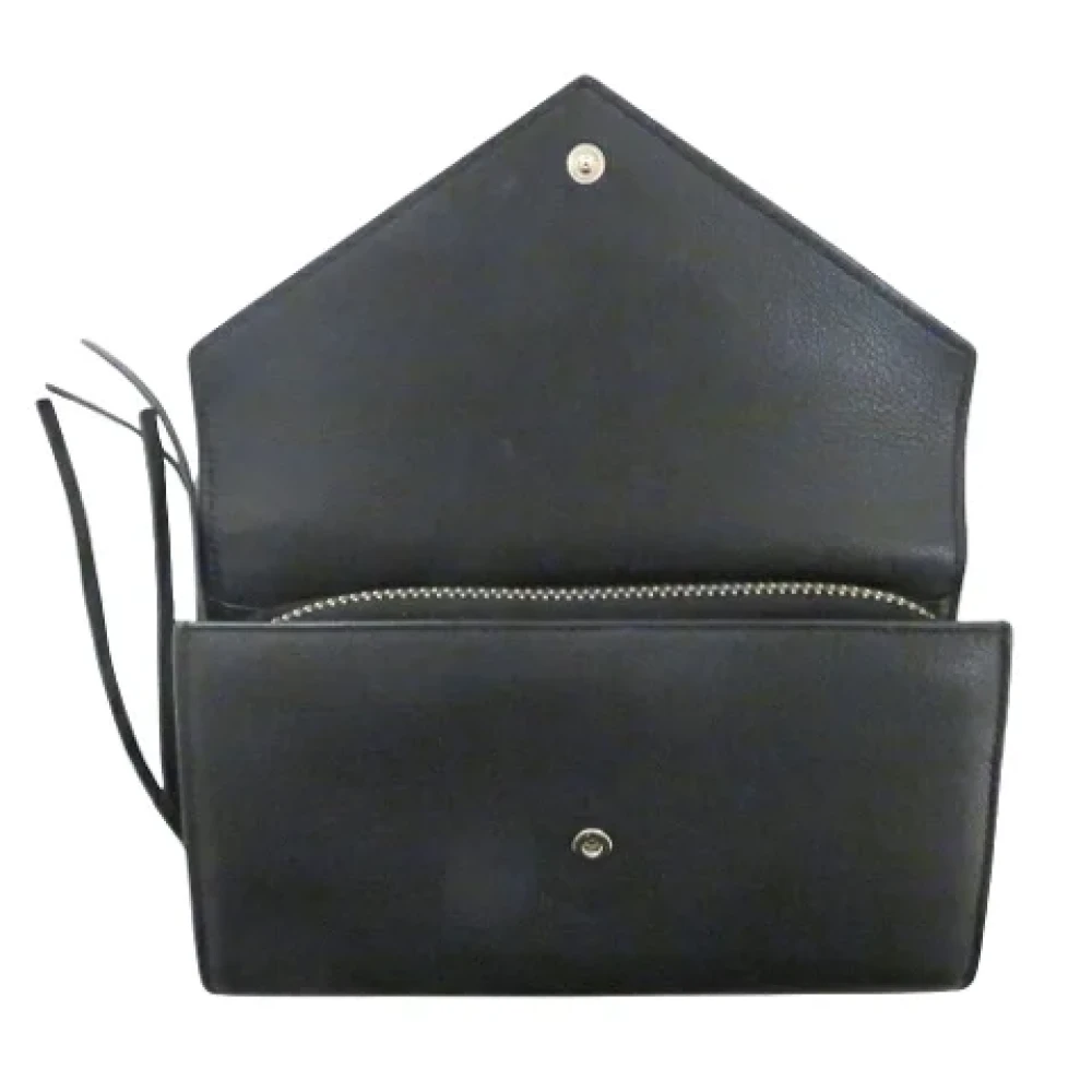 Balenciaga Vintage Pre-owned Leather wallets Black Dames