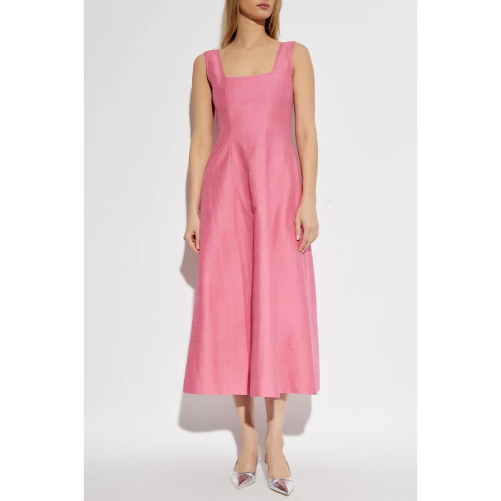 Cult Gaia Jurk Leight Pink Dames