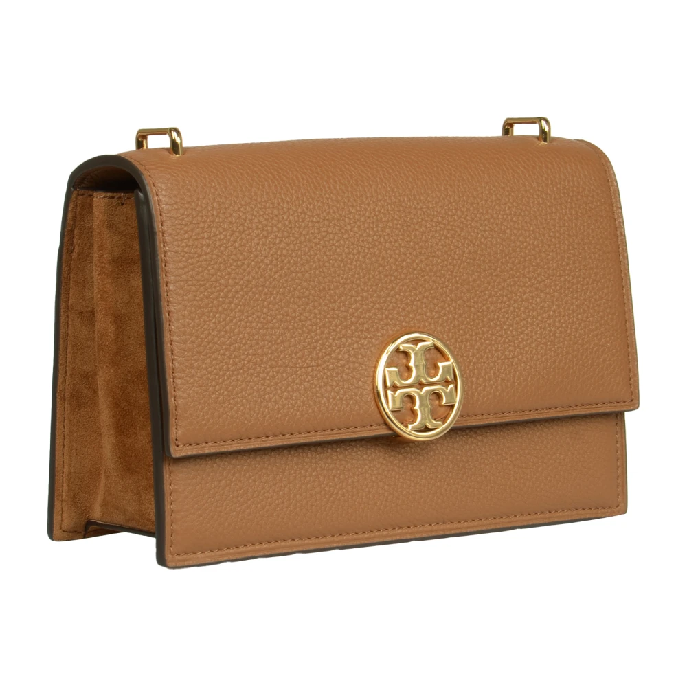 TORY BURCH Stijlvolle Miller Schoudertas Brown Dames