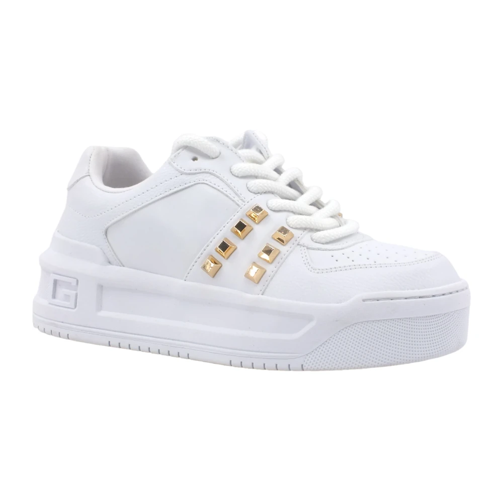 Guess Flatform Sneakers Dames Schoenen Wit