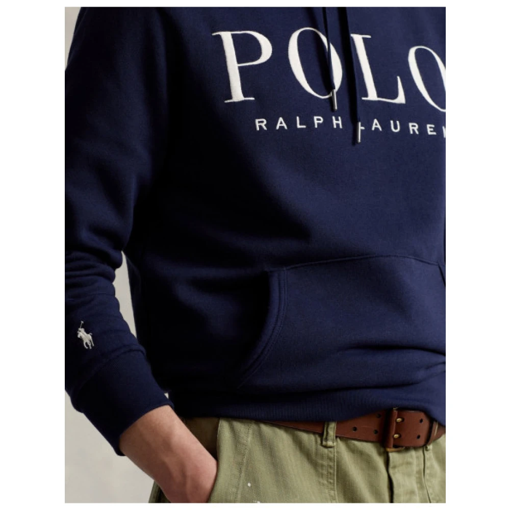 Polo Ralph Lauren Verstelbare Hoodie Blue Heren
