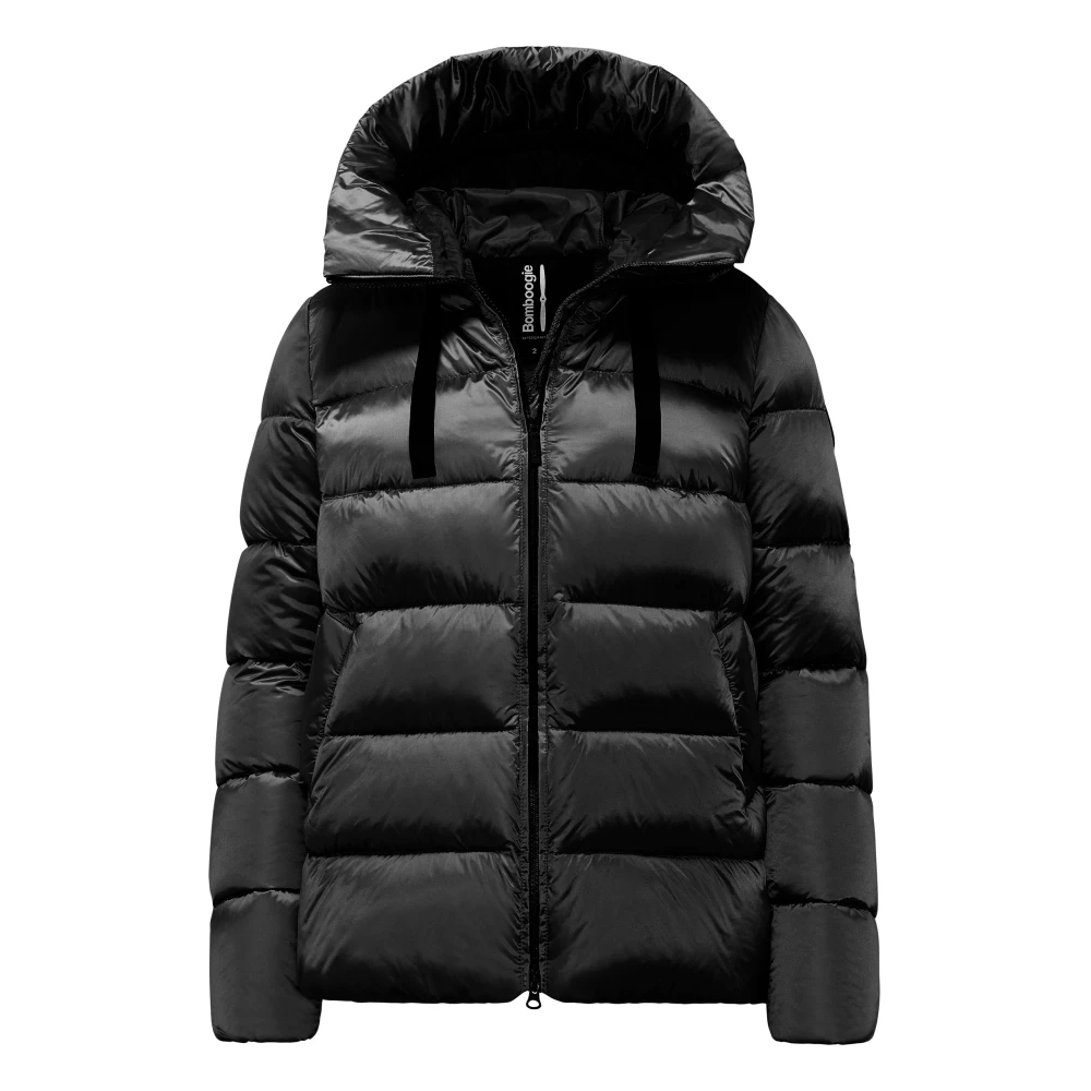 Bomboogie Women's Black Rome Jacket - Down Jackets - Xl - Jackets