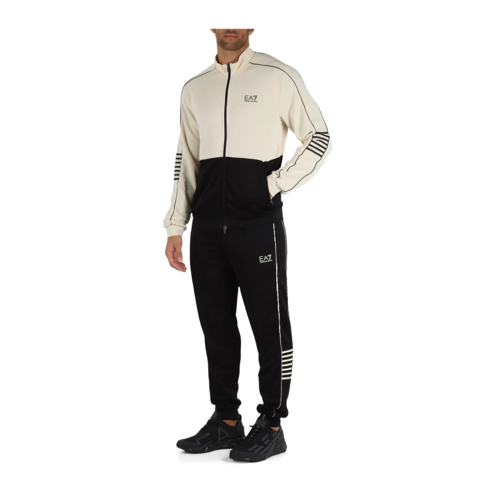 Emporio Armani EA7 Sportieve Sweater en Broek Set Multicolor Heren