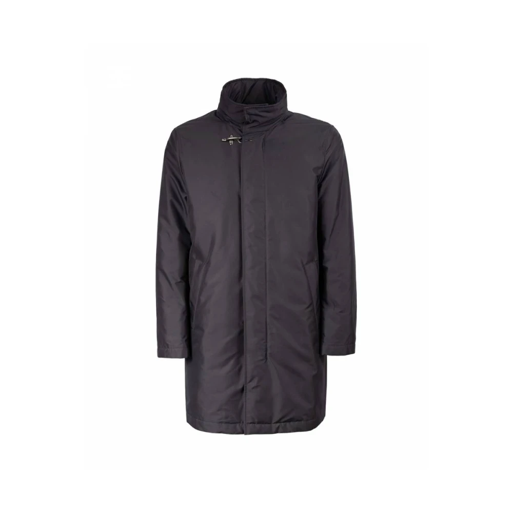 Fay Waterdichte Staande Kraag Jas Blue Heren