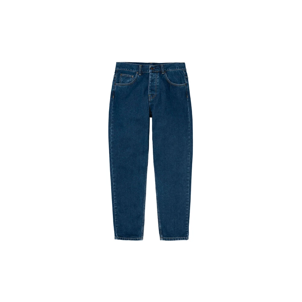 Carhartt Wip Men's Blue Loose Fit Jeans, W34, Newel Pant