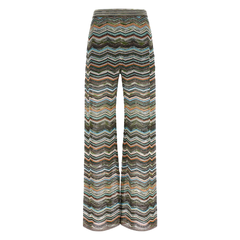 Missoni Donna Multicolor - Pantaloni A Gamba Larga - Trousers - E - S